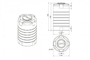Емкость T 500л 