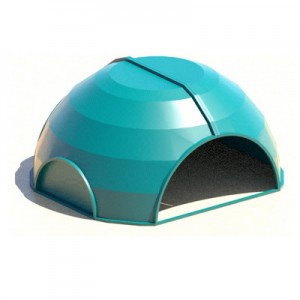 Групповой сборный домик ИГЛУ для содержания телят 