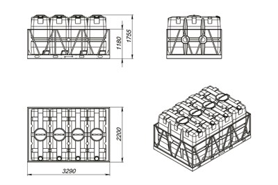 Кассета SK 2000л (4 шт)