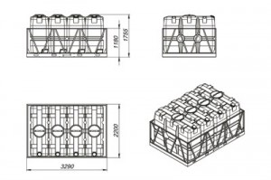 Кассета SK 2000л (4 шт) 