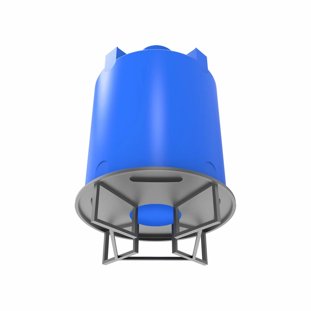 Емкость T 5000л на конусном основании (полный слив)