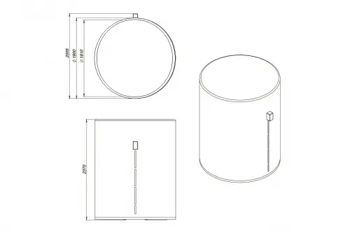 Емкость T 5000л с утеплением