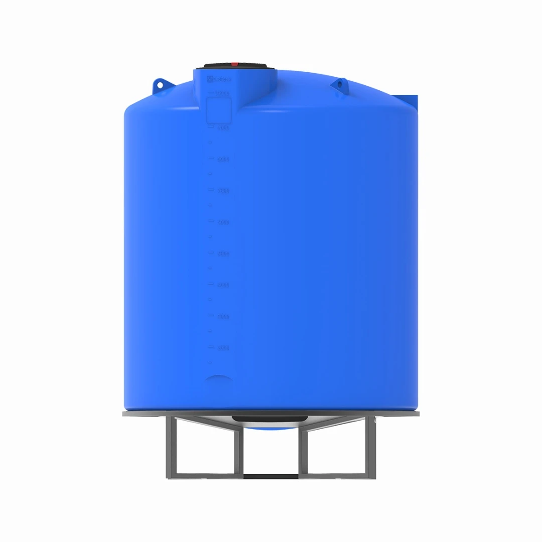 Емкость TOR 10000л на конусное основании (полный слив)