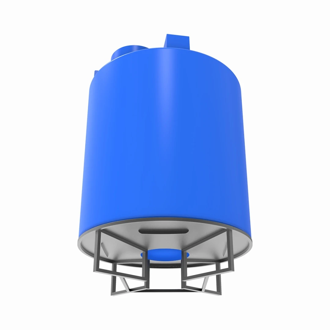 Емкость T 10000л на конусном основании (полный слив)