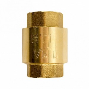 Клапан обратный пружинный STI 15 (пластиковое уплотнение)