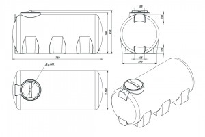 Емкость H 750л 