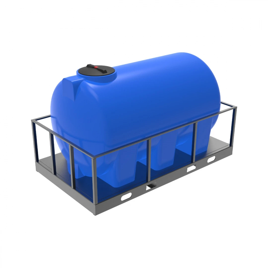 Емкость H 3000л в обрешетке New