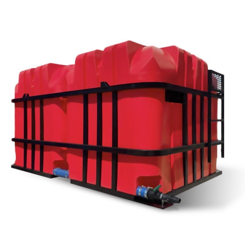 Кассета двойная STR 5000 x 2 с откидной крышкой (полный слив)