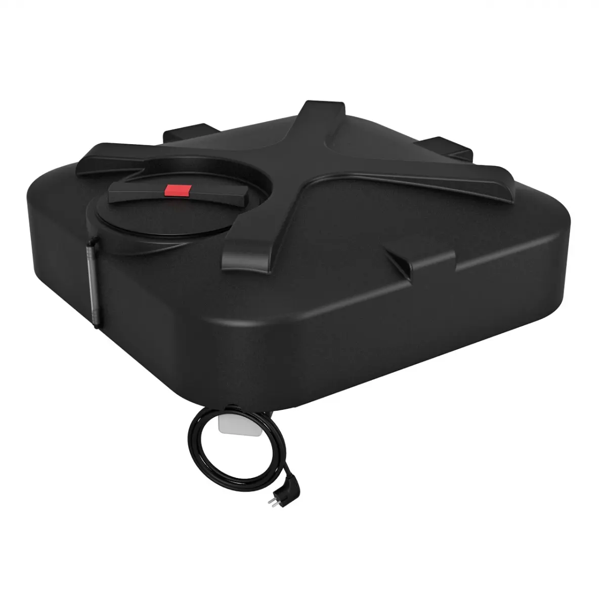 Бак для душа  250 литров с подогревом и лейкой 