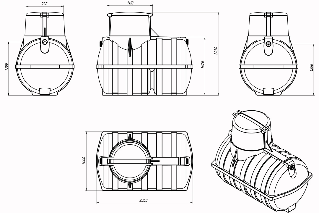 Септик "Коттеджный Плюс"