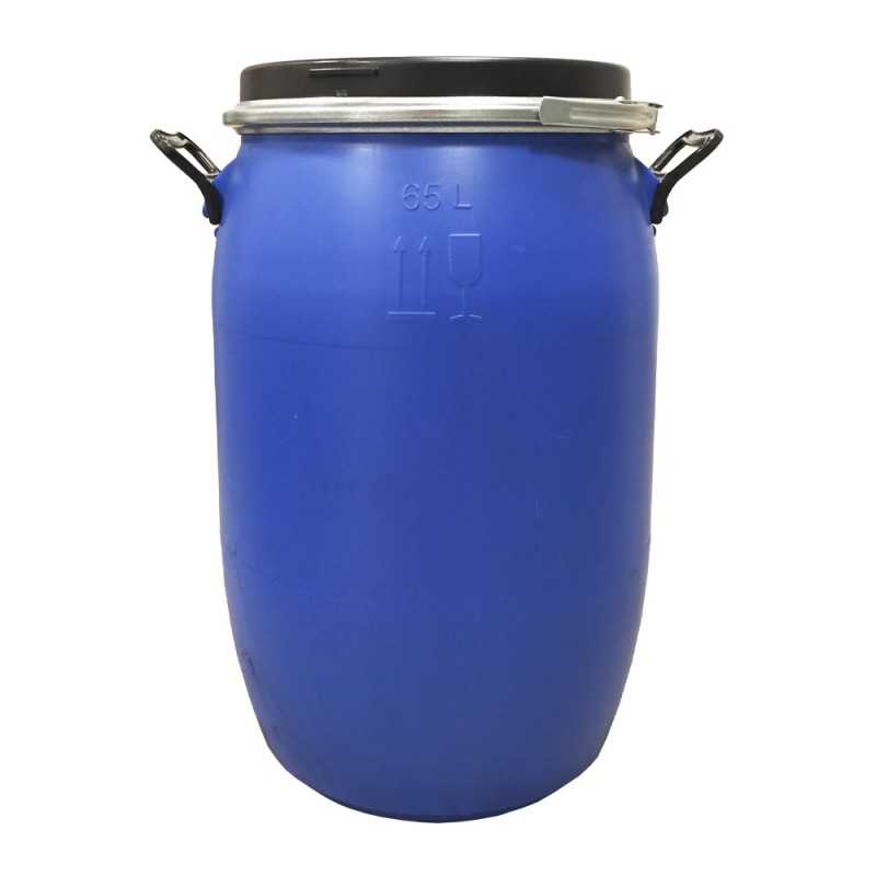 Пластиковая бочка 65 литров с ручками
