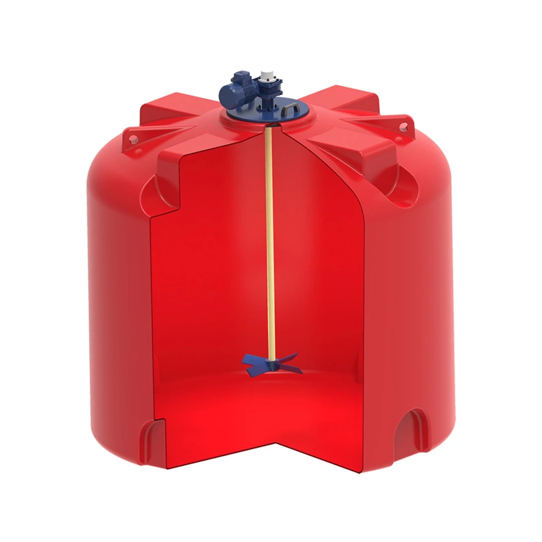 Емкость КАС 5000 TR с лопастной мешалкой для КАС