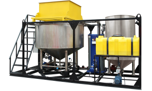 Комплекс по производству удобрений и растворов КАС любой концентрации, оснащен бойлерной емкостью 2