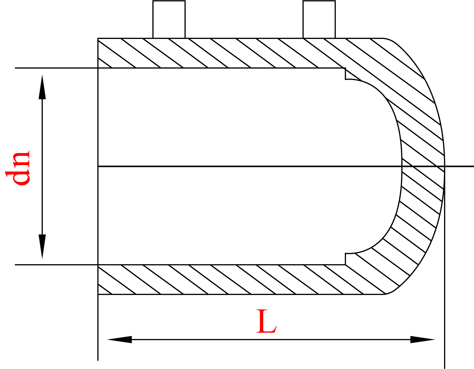 Заглушка электросварная D 400 SDR11 (PN10/PN16)
