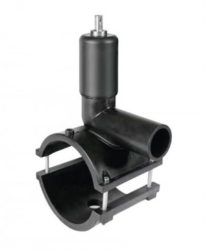 Седловой отвод с фрезой  90х63