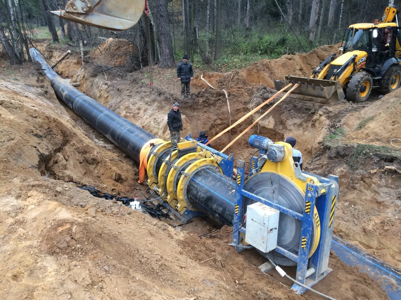 Сварка труб ПНД