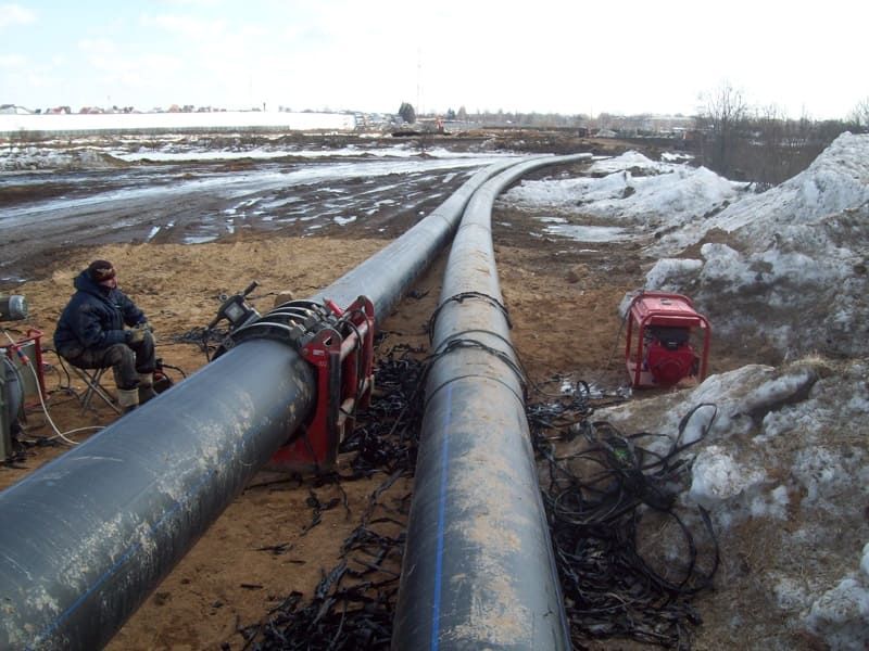 Сварка труб ПНД